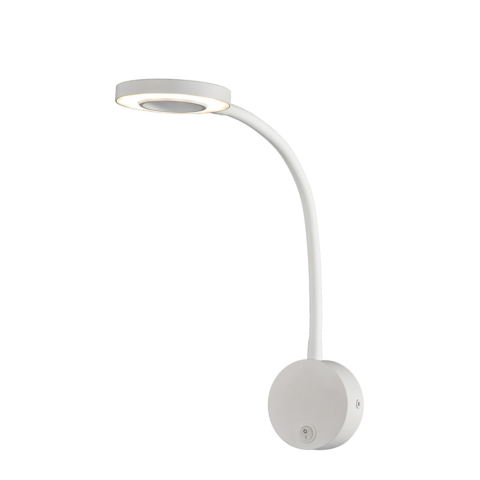 M6050  Boavista Wall Lamp/Reader 5W LED Matt White